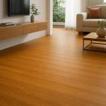 Piso Vinílico Autocolante Pinheiro em Régua - Kit c/ 36 Unidades Caixa 5m² - M-S001 — ambiente