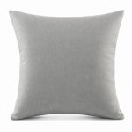 Capa de Almofada Linen Look Puglia Prata 22 43x43cm