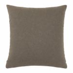 Capa de Almofada Veludo Inca Bege Escuro 03 43x43cm