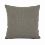 Capa de Almofada Veludo Chamonix Taupe 85 43x43cm