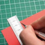 Estilete para laminas de arte gráfica
