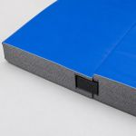 Tatame em Rolo Decofix 40mm Azul - espessura