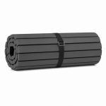 Tatame em Rolo Decofix 30mm Preto - enrolado com alça