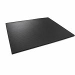 Tatame em Rolo Decofix 30mm Preto - aberto