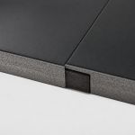 Tatame em Rolo Decofix 30mm Preto - espessura