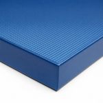 Tatame Olímpico Profissional 2x1m 45mm Azul Royal - detalhe da textura