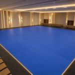 Tatame Olímpico Profissional 2x1m 45mm Azul Royal - evento