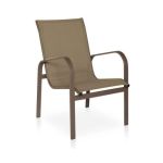 Tela Sling para Cadeira - Marrom Claro - PVC